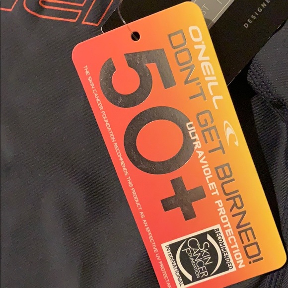 O’Neill Youth Basic Skins UPF 50+ Rash Guard - Picture 4 of 5